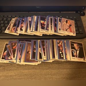 Lot of 227 out of 250 1991 kayo Boxing cards